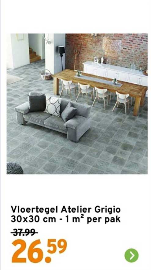 Vloertegel Atelier Grigio