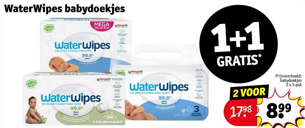 WaterWipes babydoekjes