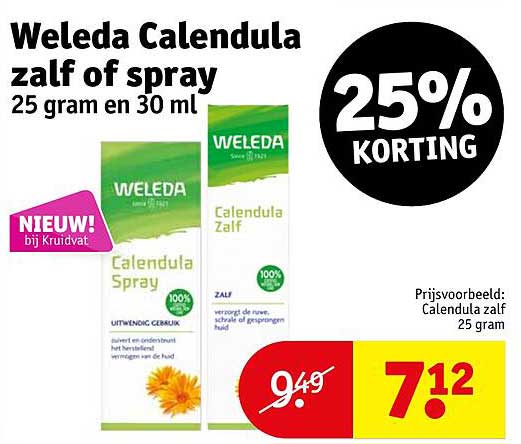 Weleda Calendula zalf of spray