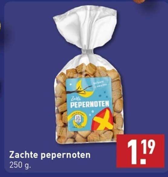 Zachte pepernoten