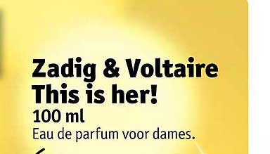 Zadig & Voltaire This is her!