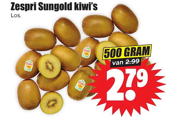 Zespri Sungold kiwi’s