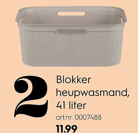 Blokker heupwasmand