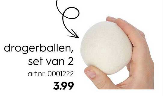 drogerballen, set van 2