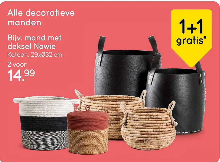 Alle decoratieve manden