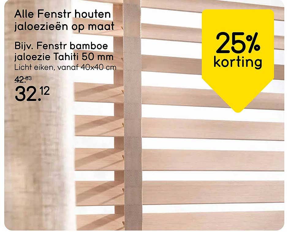 Alle Fenstr houten jaloezieën op maat