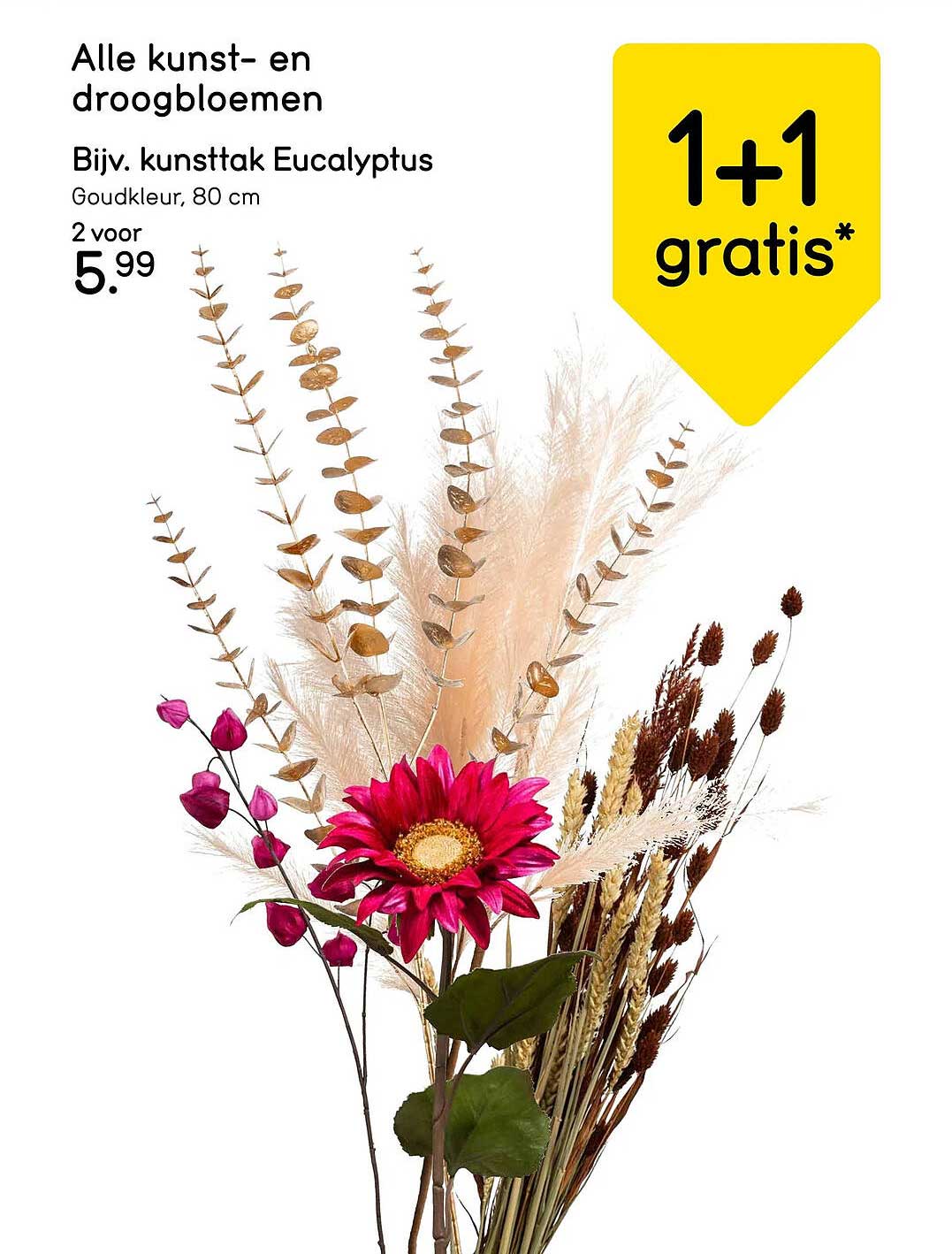 Alle kunst- en droogbloemen