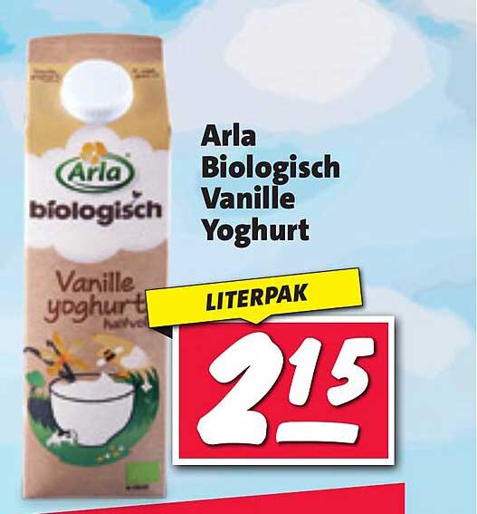 Arla Biologisch Vanille Yoghurt