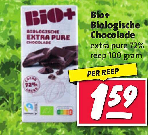 Bio+ Biologische Chocolade