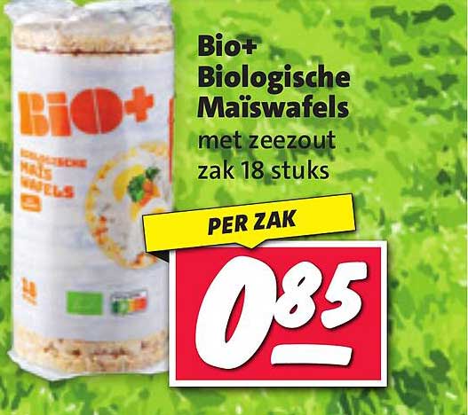 Bio+ Biologische Maïswafels