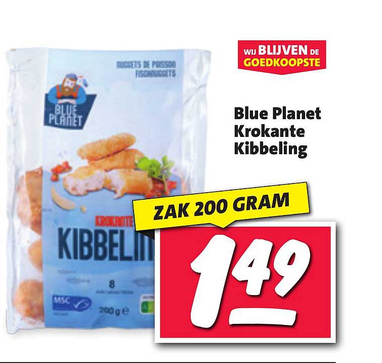 Blue Planet Krokante Kibbeling