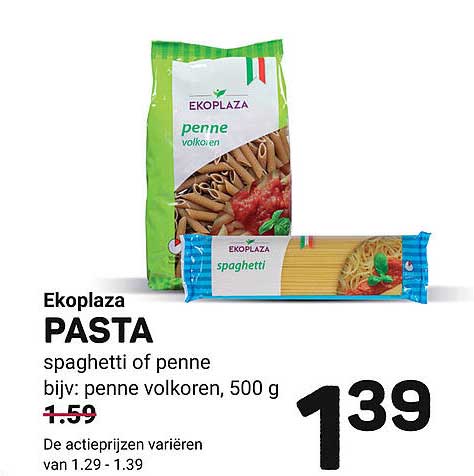 Ekoplaza PASTA