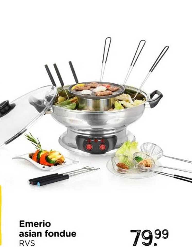 Emerio asian fondue