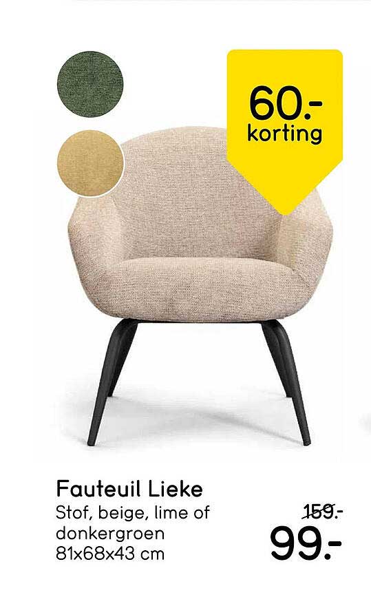 Fauteuil Lieke