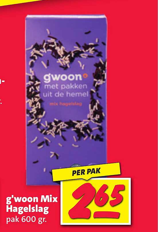 g'woon Mix Hagelslag