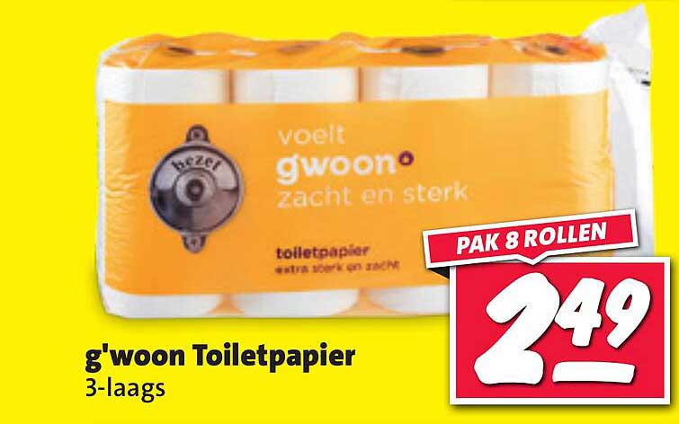 g'woon Toiletpapier