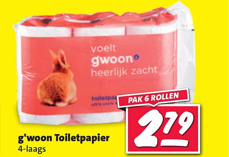 g'woon Toiletpapier