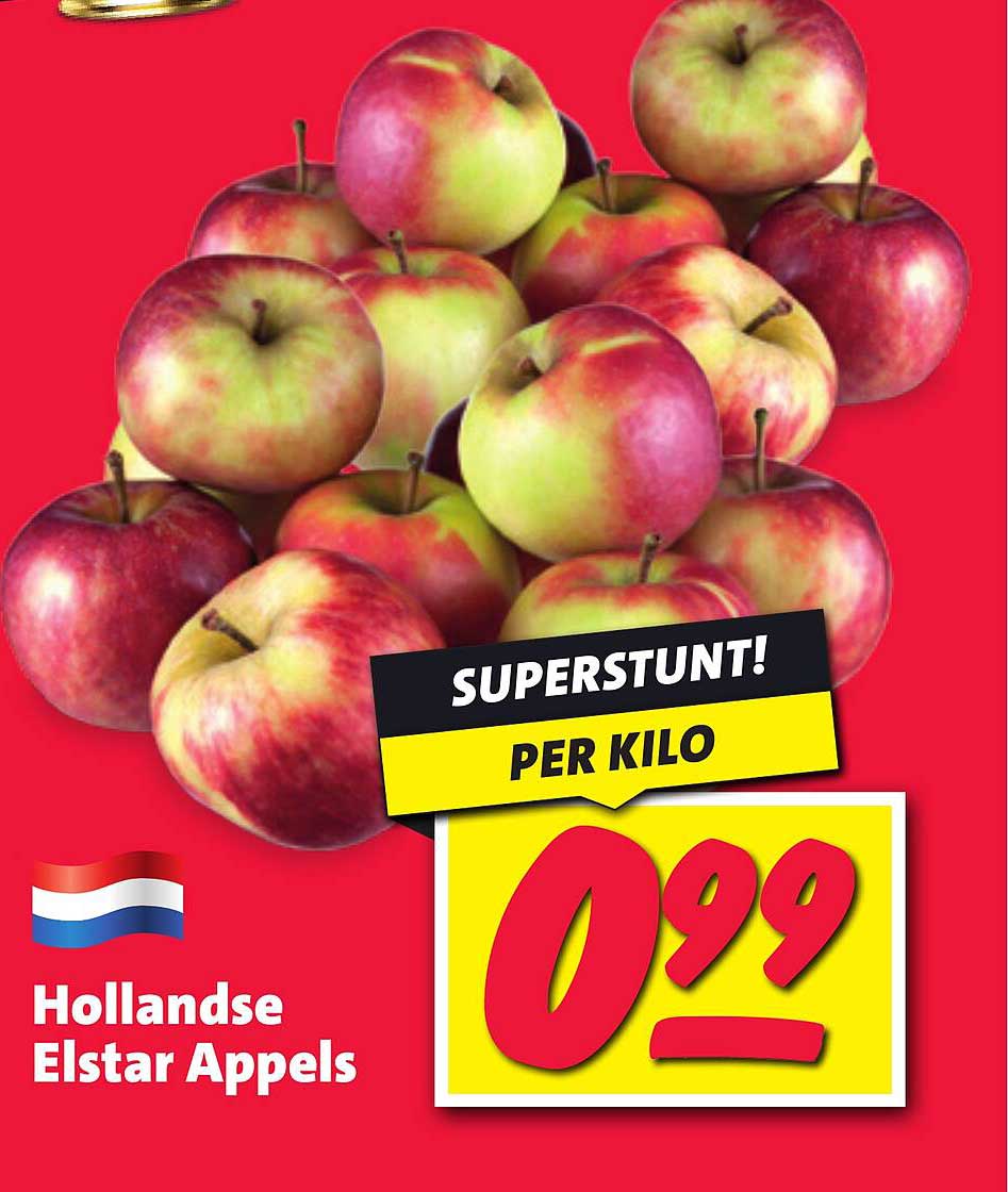 Hollandse Elstar Appels