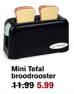 Mini Tefal broodrooster