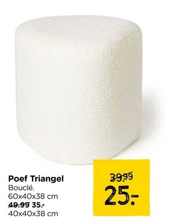 Poef Triangel