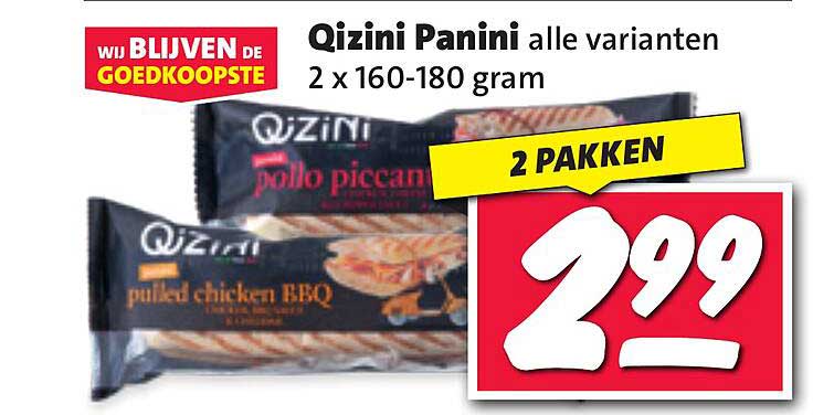 Qizini Panini alle varianten