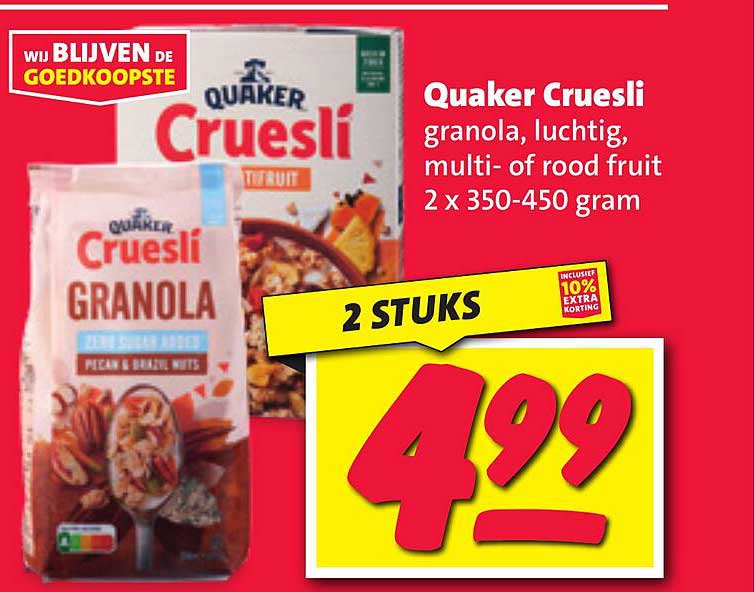 Quaker Cruesli