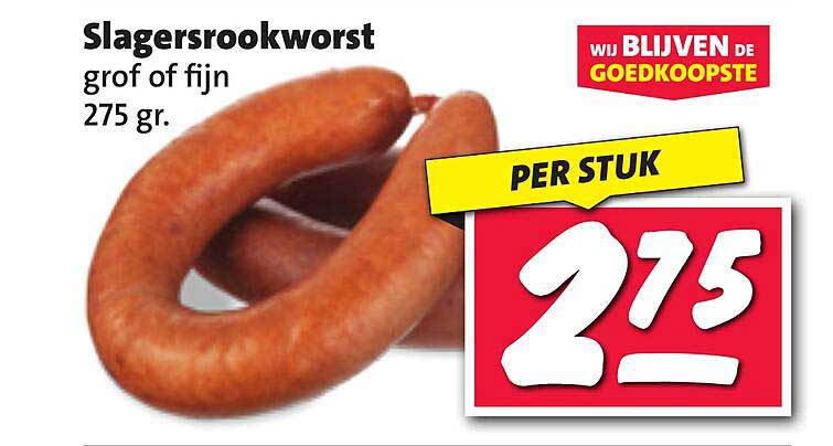 Slagersrookworst