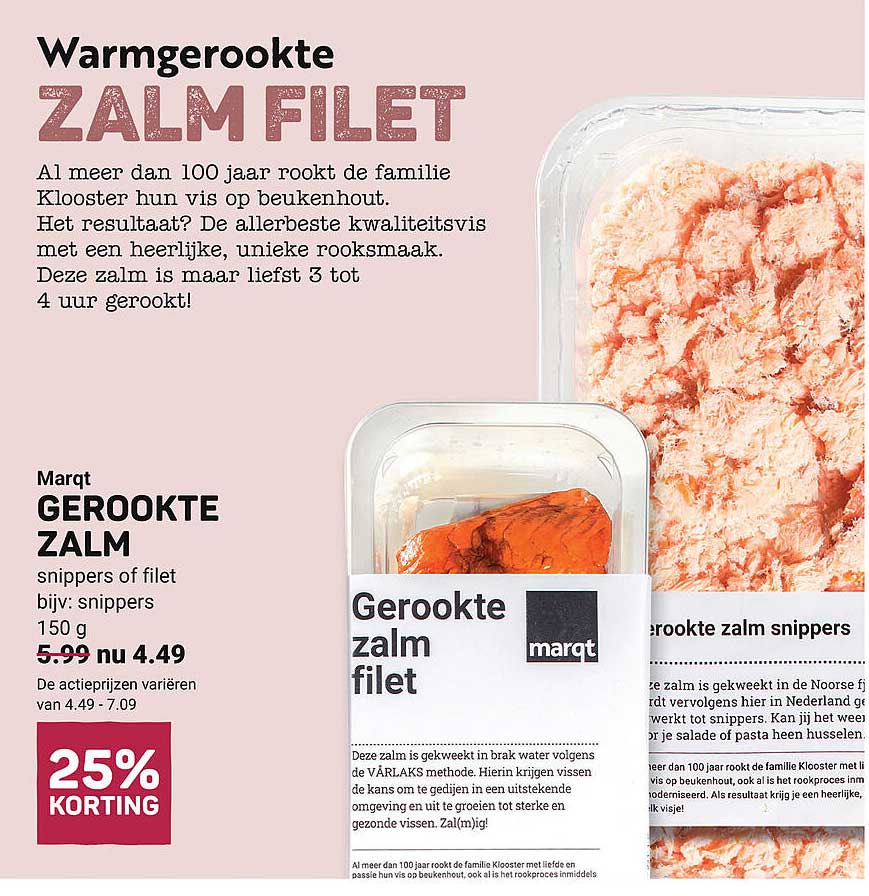 Warmgerookte Zalm Filet