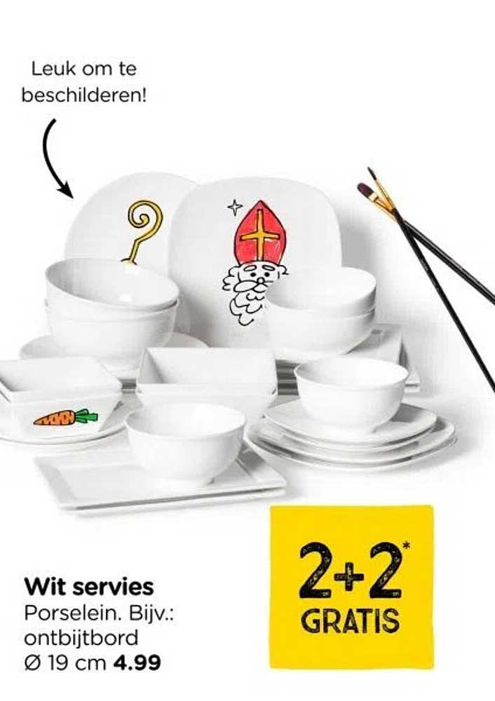 Wit servies