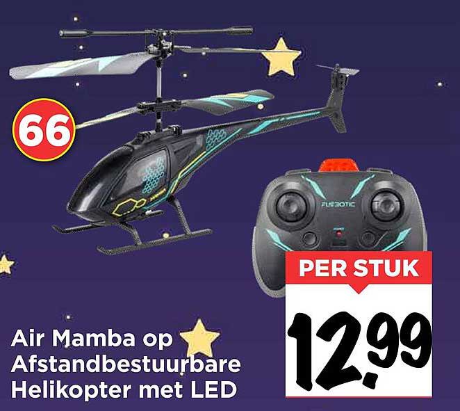 Air Mamba op Afstandbestuurbare Helikopter met LED