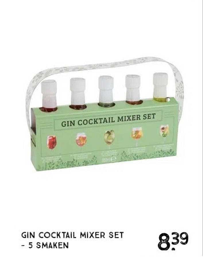 GIN COCKTAIL MIXER SET