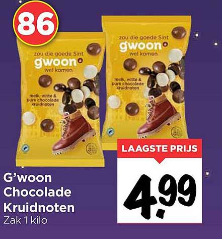 G'woon Chocolade Kruidnoten