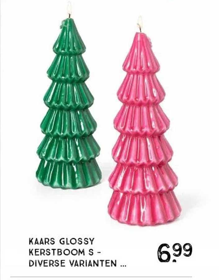 KAARS GLOSSY KERSTBOOM S