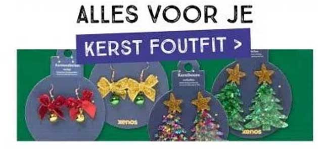 KERST FOUTFIT