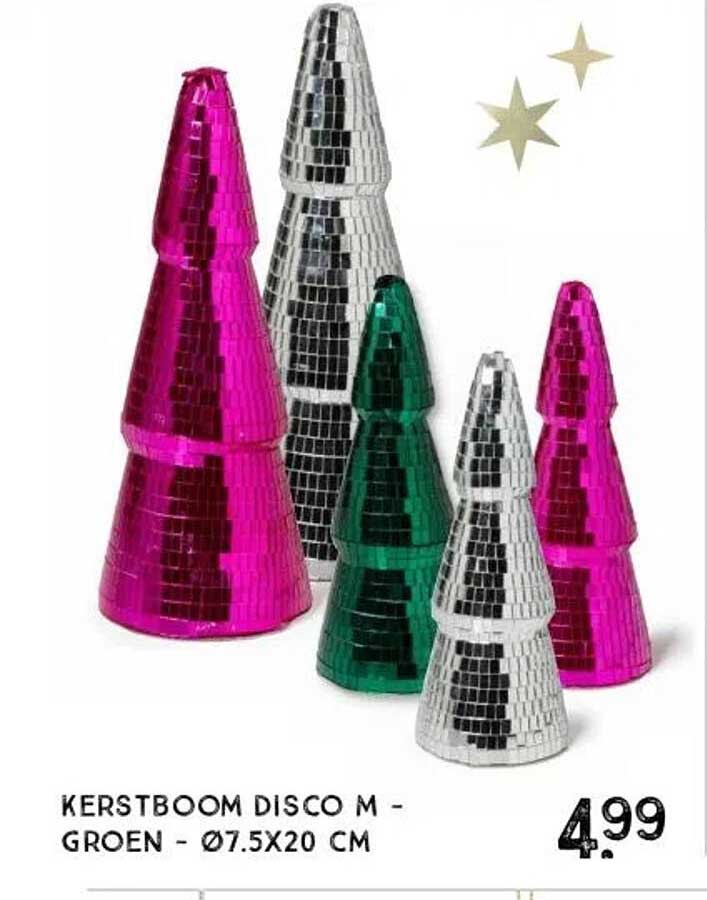 KERSTBOOM DISCO M - GROEN