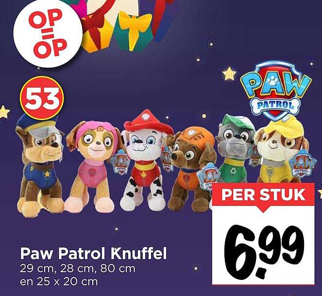 Paw Patrol Knuffel