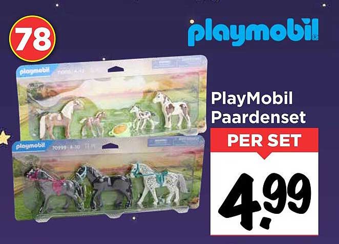 PlayMobil Paardenset