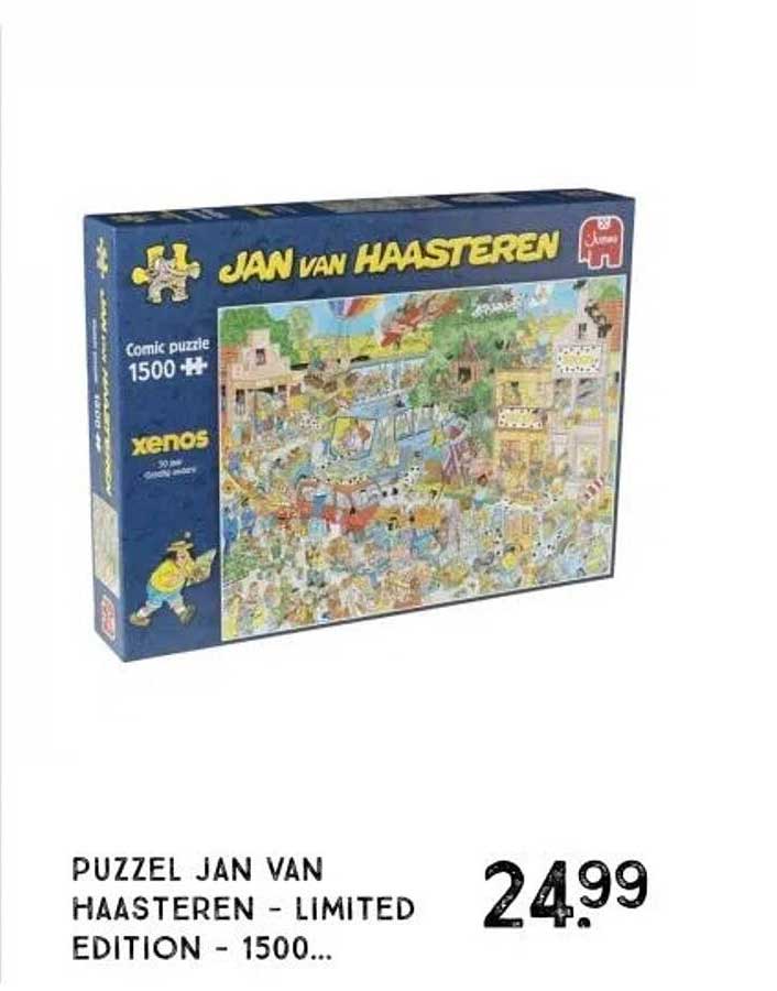 PUZZEL JAN VAN HAASTEREN - LIMITED EDITION - 1500