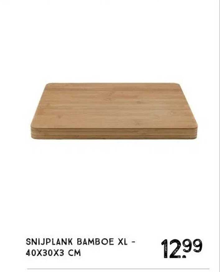 SNIJPLANK BAMBOE XL