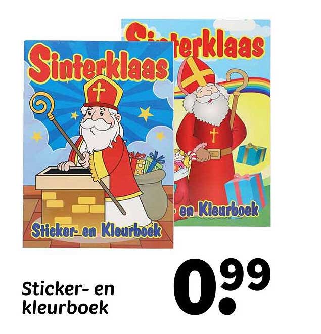 Sticker- en kleurboek