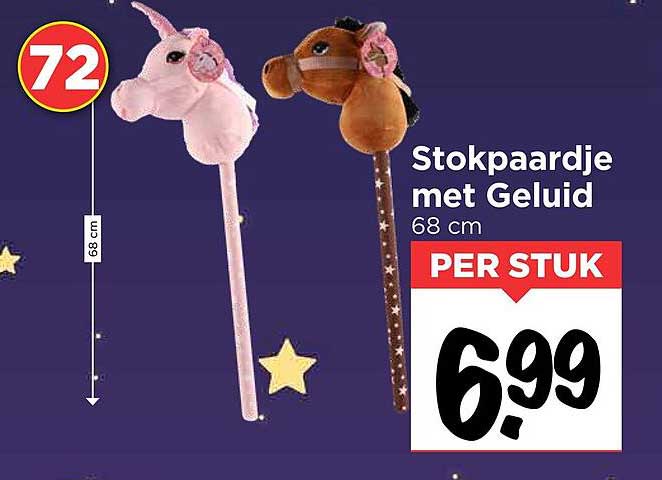 Stokpaardje met Geluid