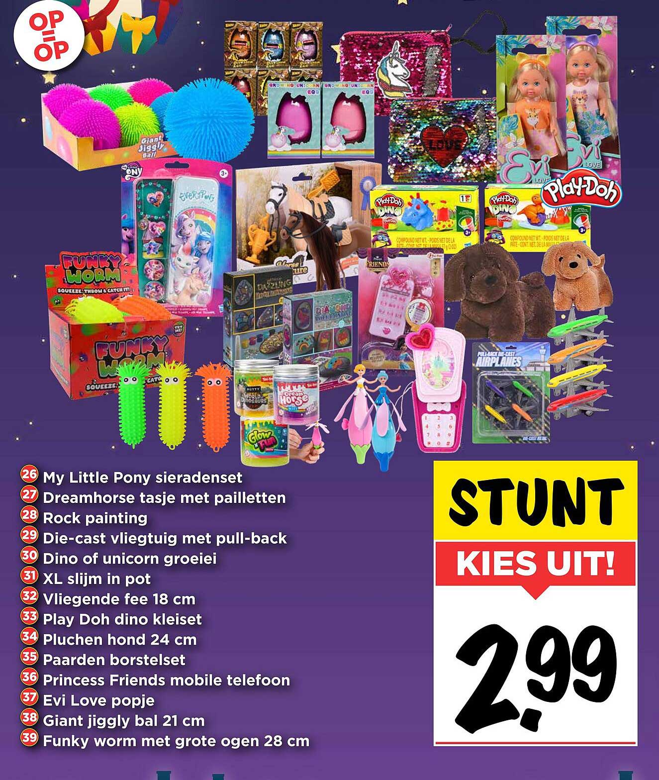 Stunt kies uit!