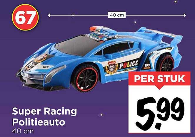 Super Racing Politieauto