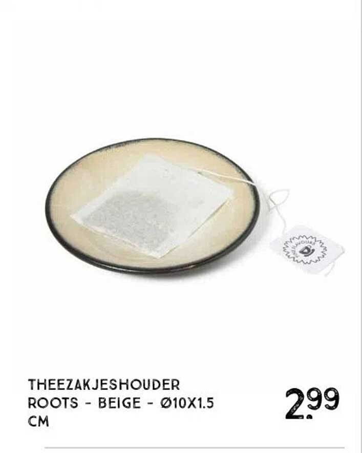 THEEZAKJESHOUDER ROOTS - BEIGE