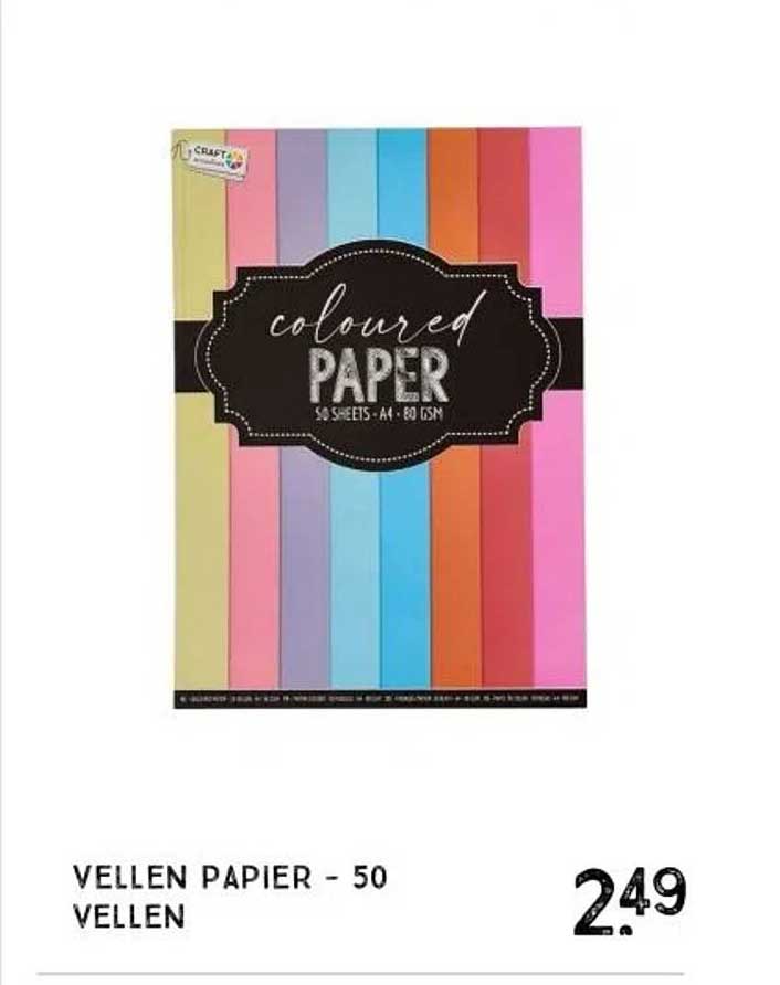 VELLEN PAPIER - 50 VELLEN