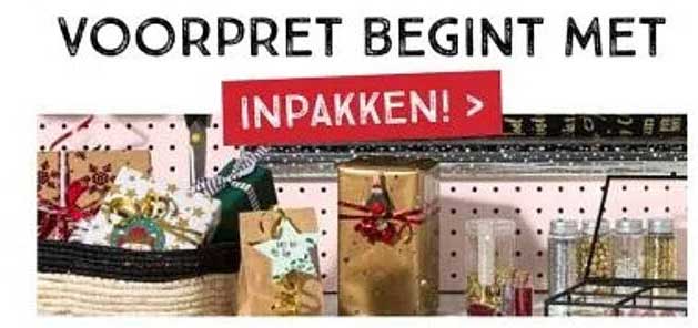 VOORPRET BEGINT MET INPAKKEN!