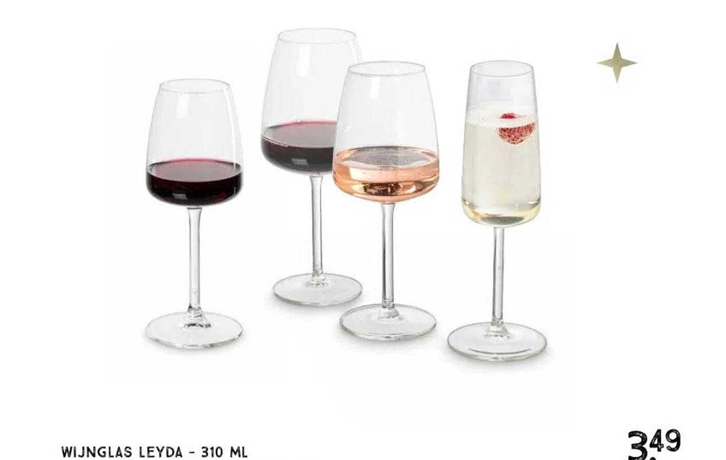 WIJNGLAS LEYDA - 310 ML