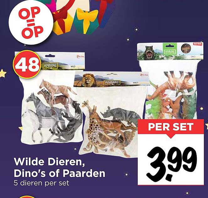 Wilde Dieren, Dino’s of Paarden