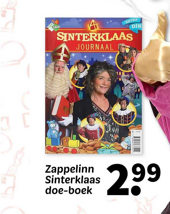 Zappelin Sinterklaas doe-boek