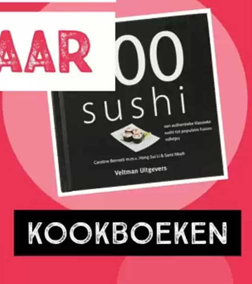 100 sushi KOOKBOEKEN